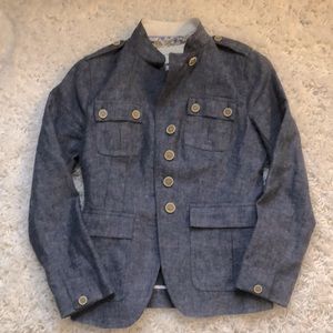 Banana Republic Jean Blazer